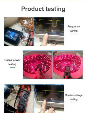 810nm एलईडी लाइट हेलमेट इंटरक्रानियल फोटोबायोमोड्यूलेशन न्यूराल्जिया