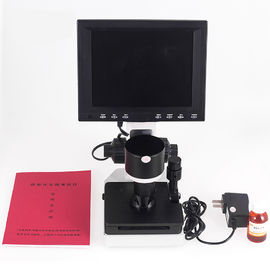 रंगीन एलईडी स्क्रीन के साथ बायोकेमिकल विश्लेषण माइक्रोकिरकुलेशन माइक्रोस्कोप रक्त परीक्षण मशीन