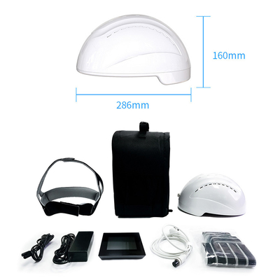 B2B खरीदारों के लिए सफेद/काले रंग में गर्म बिक्री 15W Photobiomodulation हेलमेट